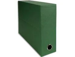 Boite transfert exacompta iderama carton recouvert papier toile 15/10e 25x33cm dos 90mm oeillet prehension