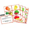 Bon point cleopatre images aliiments fruits legumes 9x6cm lot de 120 unites
