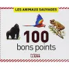 Bon point éditions lito animaux sauvages texte pédagogique au verso 61x82mm boîte 100 unités