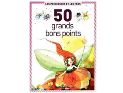 Bon point éditions lito les princesses et les fées texte pédagogique au verso 140x102mm boîte 50 unités
