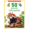 Bon point éditions lito les animaux et leurs petits texte pédagogique au verso 102x140mm boîte 50 unités