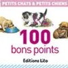 Bon point éditions lito petits chats & petits chiens texte pédagogique au verso 61x82mm boîte 100 unités