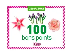 Bon point editions lito les fleurs 61x82mm boite 100 unites