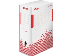 Boîte archives esselte speedbox carton recyclable 350x250mm fond automatique dos 150mm