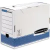 Boîte archives fellowes bankers box carton recyclé 25x33cm dos 15cm lot 10 unités