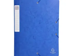 Boîte classement exacompta nature future carte lustrée 5/10e a4+ 240x320mm dos 25mm 400g coloris bleu