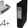 Boîte classement exacompta exabox carte lustrée 7/10e a4+ 25x33cm dos 6cm coloris noir