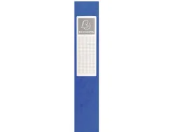 Boîte classement exacompta exabox carte lustrée 7/10e a4+ 25x33cm dos 6cm coloris bleu
