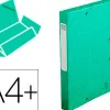 Boîte classement exacompta nature future carte lustrée 7/10e a4+ 240x320mm dos 40mm 600g coloris vert