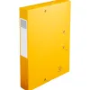 Boîte classement exacompta nature future carte lustrée 7/10e a4+ 240x320mm dos 60mm 600g coloris jaune