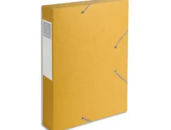 Boîte classement exacompta nature future carte lustrée 7/10e a4+ 240x320mm dos 60mm 600g coloris jaune