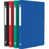 Boîte classement oxford memphis polypropylène opaque 7/10e dos 25mm élastique coloris assortis standard