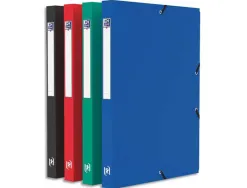 Boîte classement oxford memphis polypropylène opaque 7/10e dos 25mm élastique coloris assortis standard