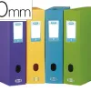 Boîte classement oxford memphis polypropylène opaque 7/10e dos 80mm bouton pression coloris assortis style