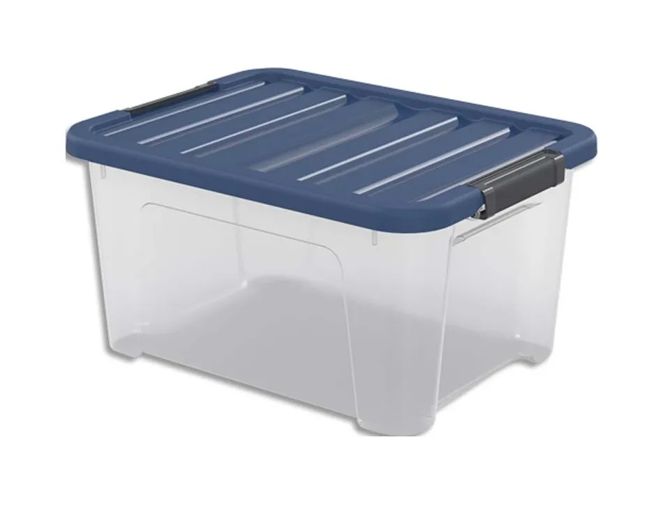 Boîte de rangement sundis wave box 24 l dim 45 x 34 x 23 cm