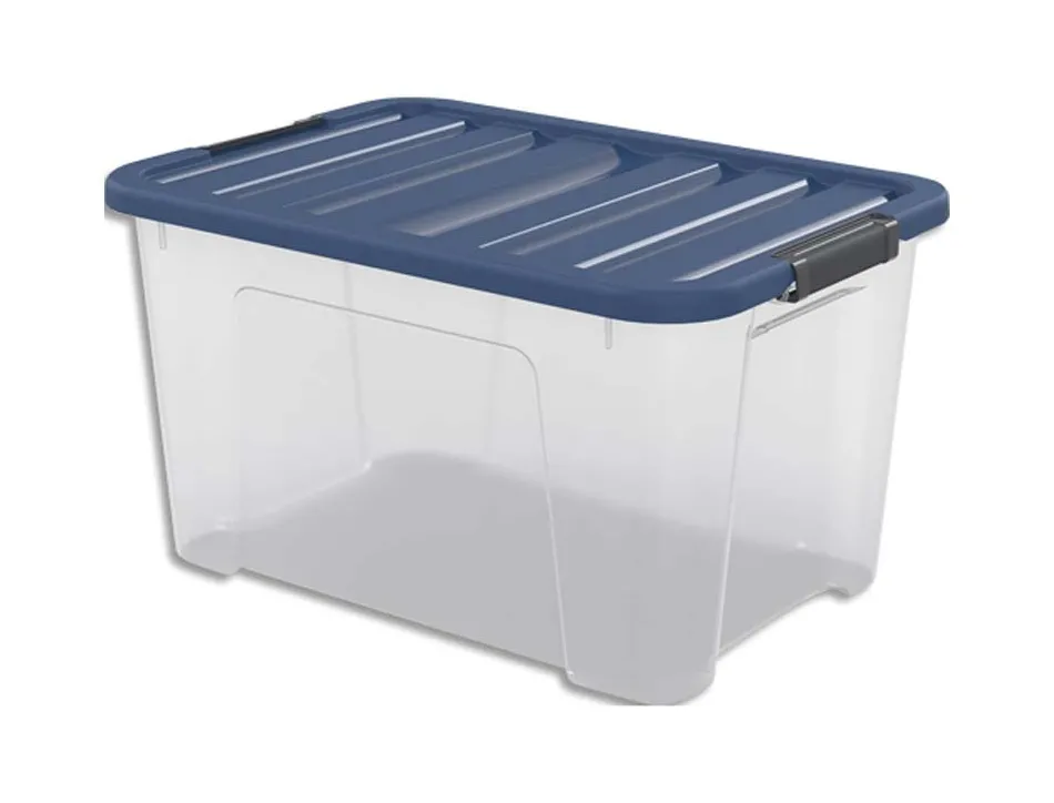 Boîte de rangement wave box sundis capacite 45 l dim 55,5 x 39 x h30,5 cm