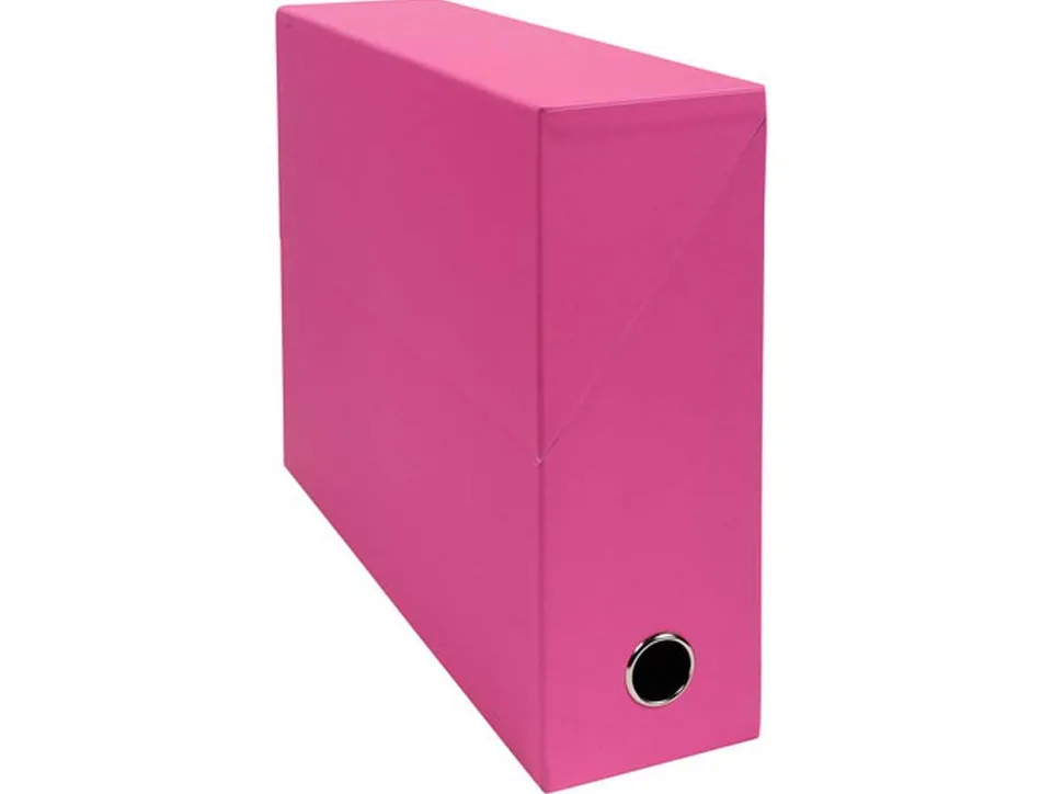 Boîte de transfert exacompta salsa dos 9 cm assortis