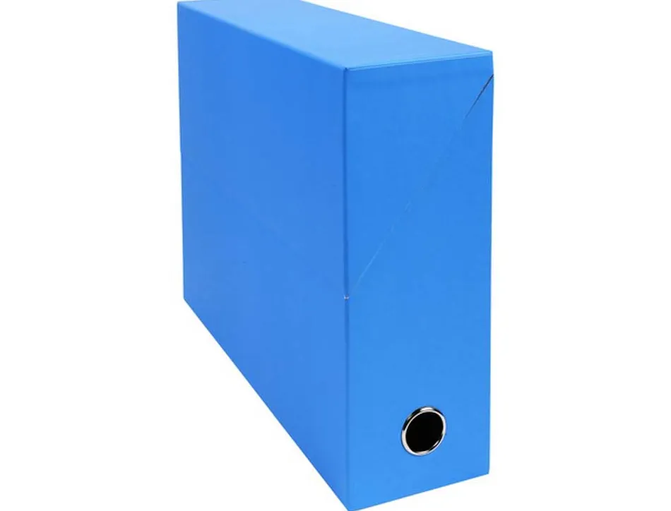 Boîte de transfert exacompta salsa dos 9 cm assortis