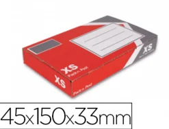 Boîte expédition postale gpv pack'n post 245x150x33mm taille xs emplacement précasé livrée plat