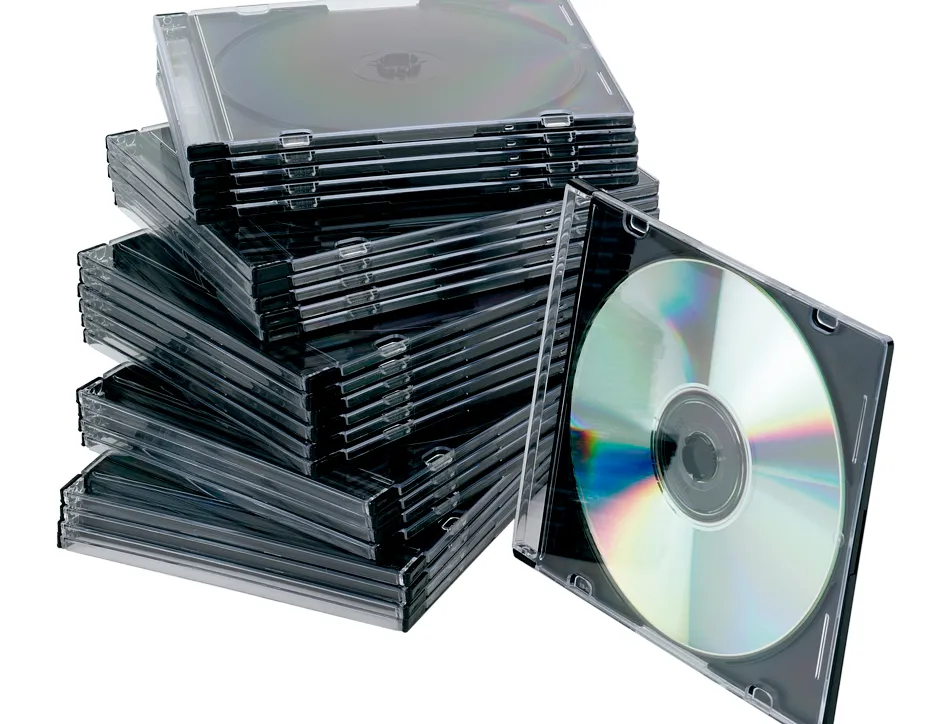 Boîtier cd/dvd q-connect slim coloris noir boîte 25 unités