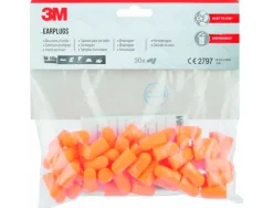 Bouchons d'oreille 3m anti-bruit 37 db kit 30 paires coloris orange