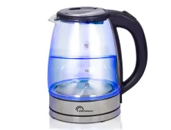 Bouilloire lectrique verre 1,7l 2000w sans fil anti calcaire