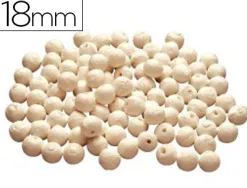 Boule cellulose univers de piwi diamètre 18mm coloris blanc sachet 100 unités