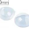 Boule plastique culture club 2000 à décorer diamètre 60mm cristal 10 unités