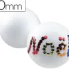 Boule styropor à décorer diamètre 80mm