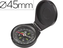 Boussole jpc couvercle cadran luminescent repérage direction boucle attache diamètre 45mm