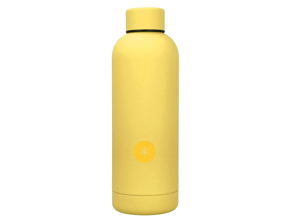 Bouteille isotherme antartik acier inoxydable sans bpa 500ml coloris jaune
