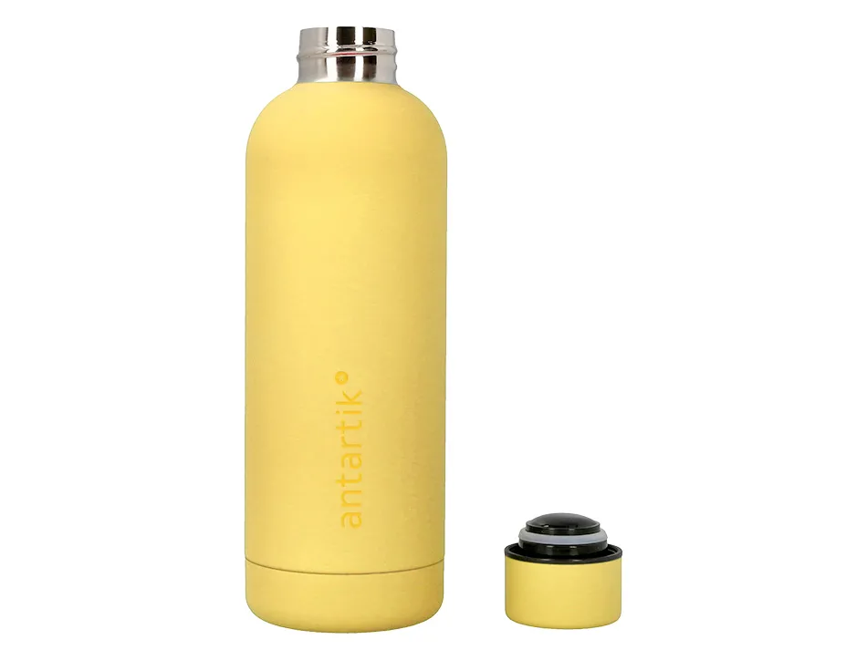 Bouteille isotherme antartik acier inoxydable sans bpa 500ml coloris jaune