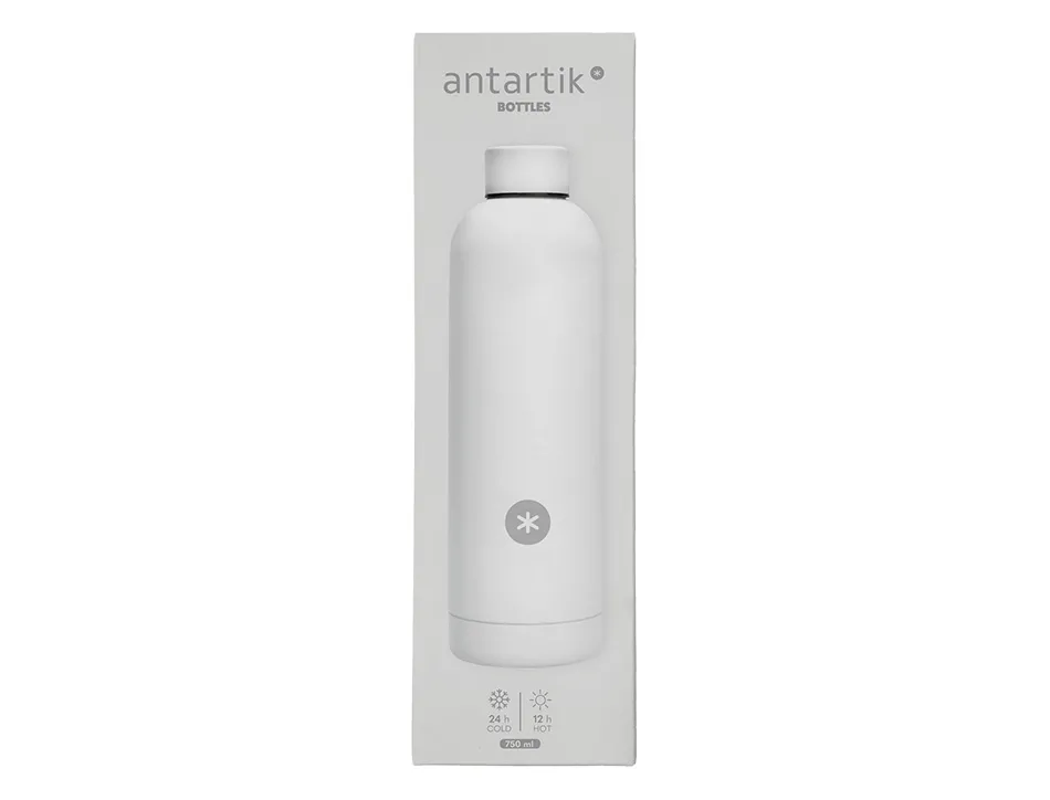Bouteille isotherme antartik acier inoxydable sans bpa 750ml coloris blanc
