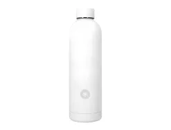 Bouteille isotherme antartik acier inoxydable sans bpa 750ml coloris blanc