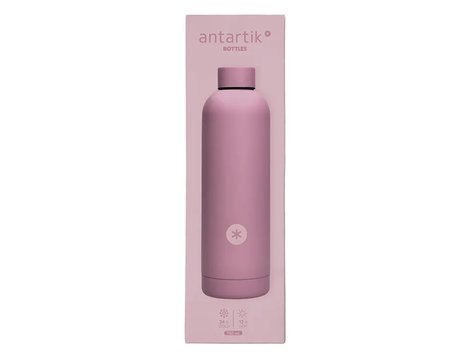 Bouteille isotherme antartik acier inoxydable sans bpa 750ml coloris rose