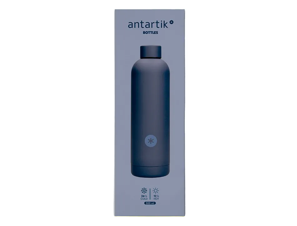 Bouteille isotherme antartik acier inoxydable sans bpa 500ml coloris bleu