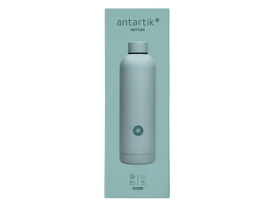 Bouteille isotherme antartik acier inoxydable sans bpa 500ml coloris menthe