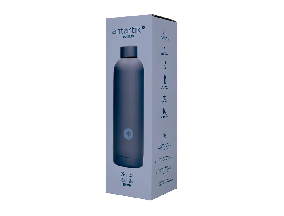 Bouteille isotherme antartik acier inoxydable sans bpa 750ml coloris bleu