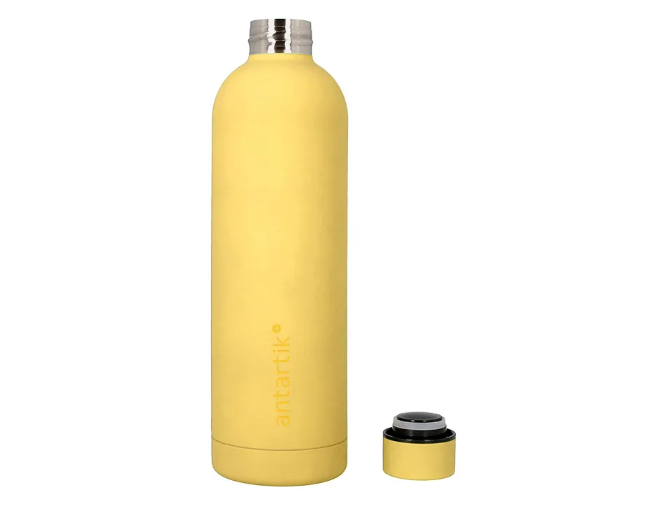 Bouteille isotherme antartik acier inoxydable sans bpa 750ml coloris jaune