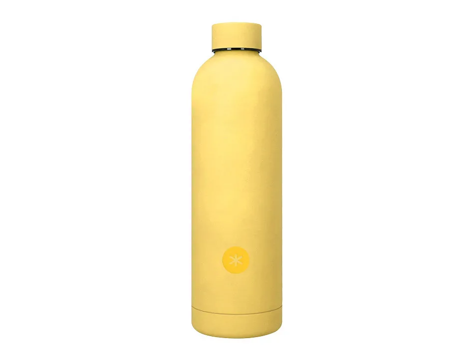 Bouteille isotherme antartik acier inoxydable sans bpa 750ml coloris jaune