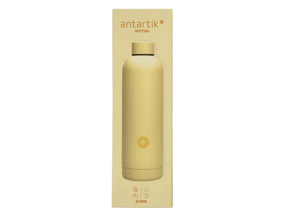 Bouteille isotherme antartik acier inoxydable sans bpa 750ml coloris jaune