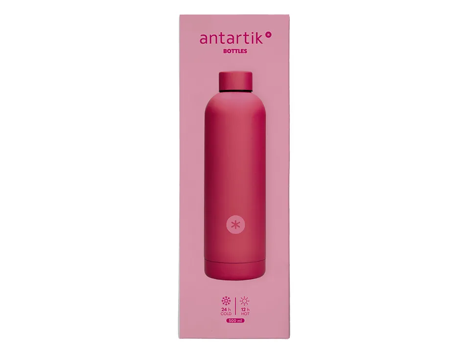 Bouteille isotherme antartik acier inoxydable sans bpa 500ml coloris fuchsia