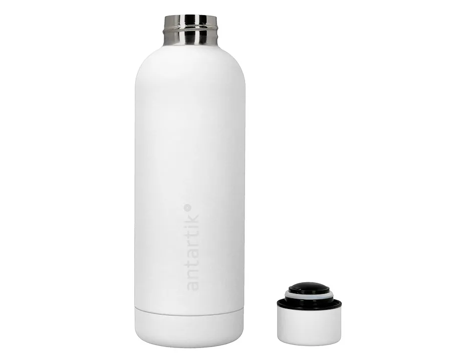 Bouteille isotherme antartik acier inoxydable sans bpa 500ml coloris blanc