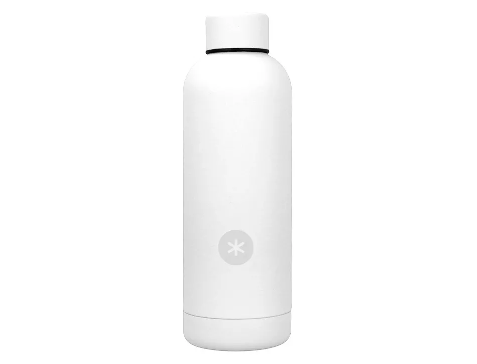 Bouteille isotherme antartik acier inoxydable sans bpa 500ml coloris blanc