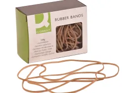 Bracelet caoutchouc q-connect n.20 200x2mm boîte fenêtre 100g