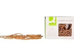 Bracelet caoutchouc q-connect n.12.5 125x9mm boîte fenêtre 100g