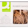 Bracelet caoutchouc q-connect n.10 100x2mm boîte fenêtre 100g