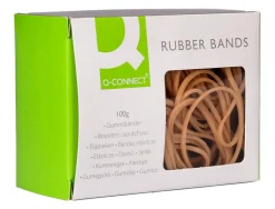 Bracelet caoutchouc q-connect n.15 150x2mm boîte fenêtre 100g