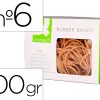 Bracelet caoutchouc q-connect n.6 60x2mm boîte fenêtre 100g