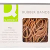 Bracelet caoutchouc q-connect n.4 40x2mm boîte fenêtre 100g